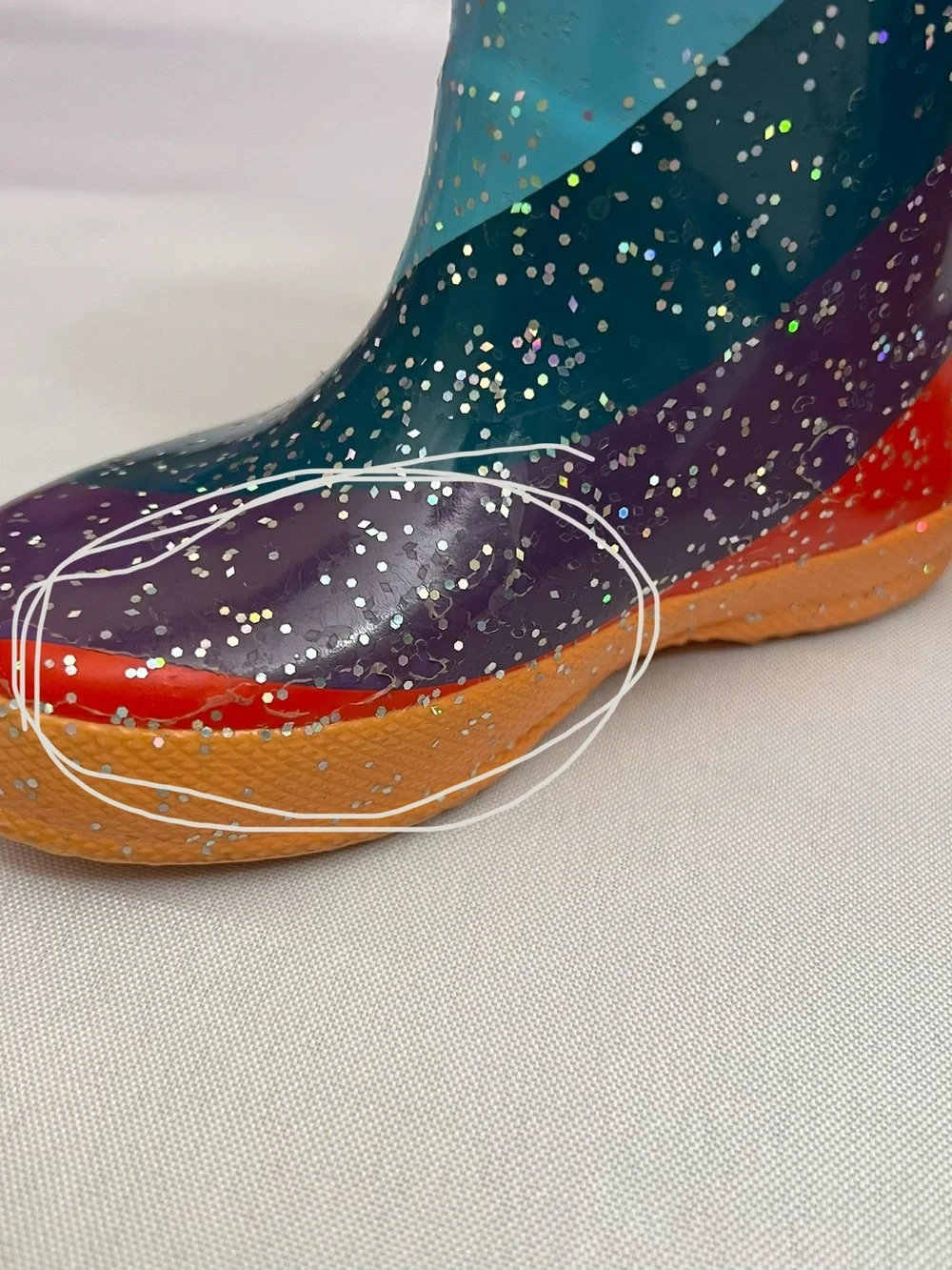 Hunter Kids' Multicolor Confetti Rain Boots Size 6